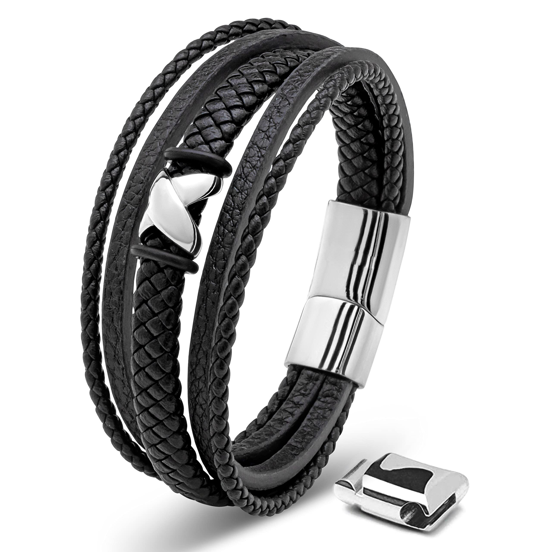 Five-layer X model-three-section buckle steel colo