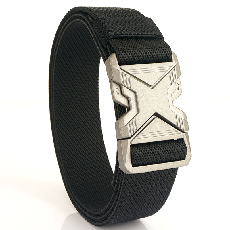 Silver Buckle-Black