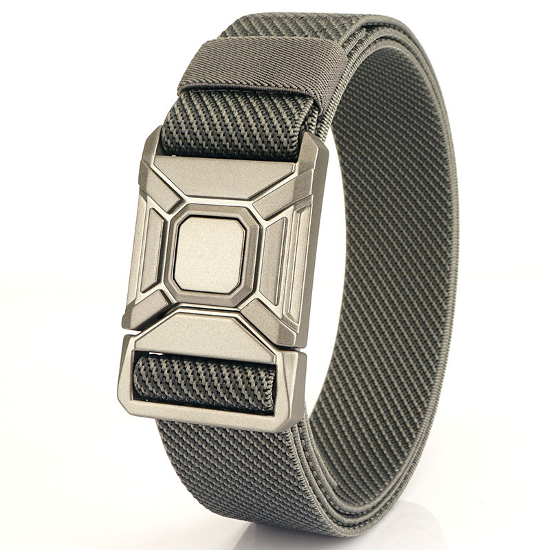 Silver Buckle-twill Gray