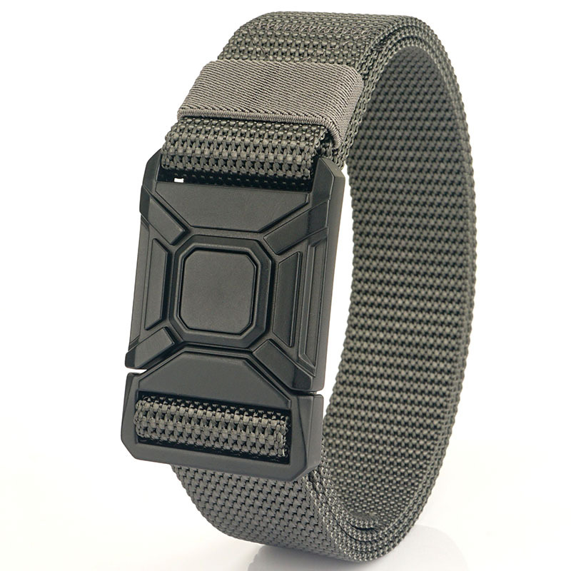 Black buckle-dark gray