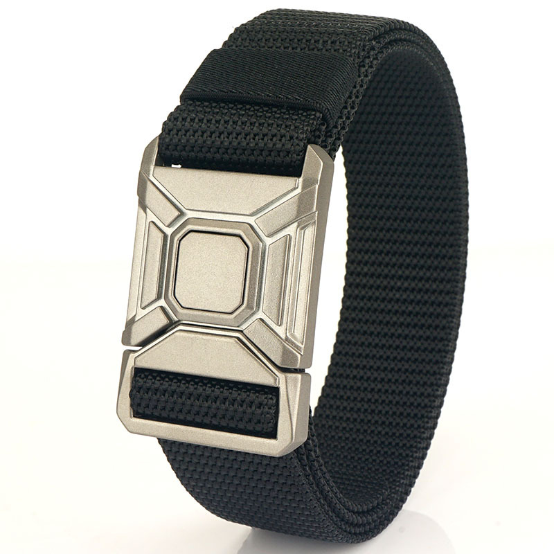 Silver Buckle-Black