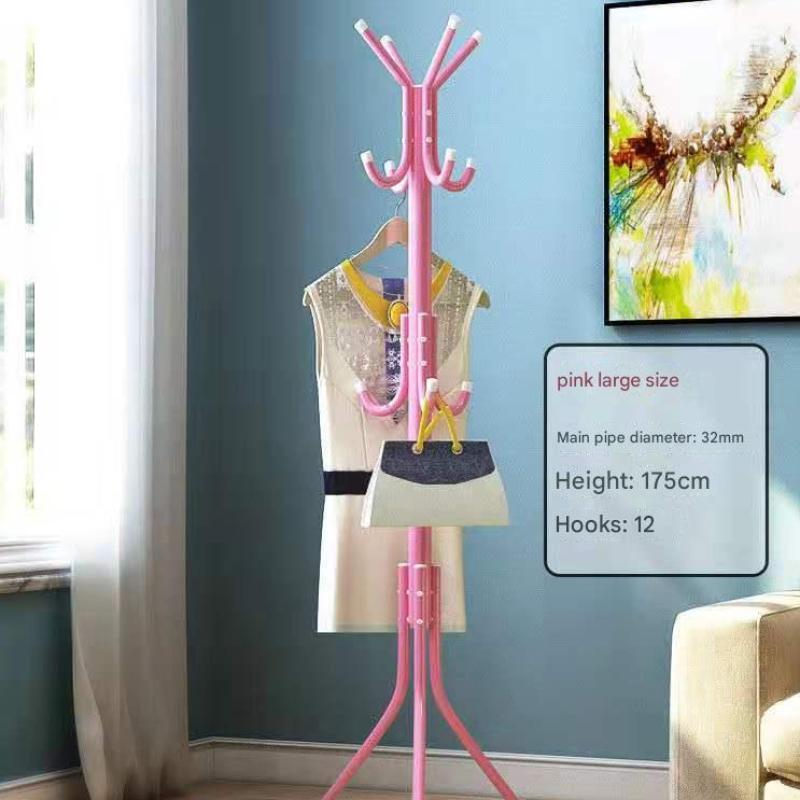 Thick coat rack pink