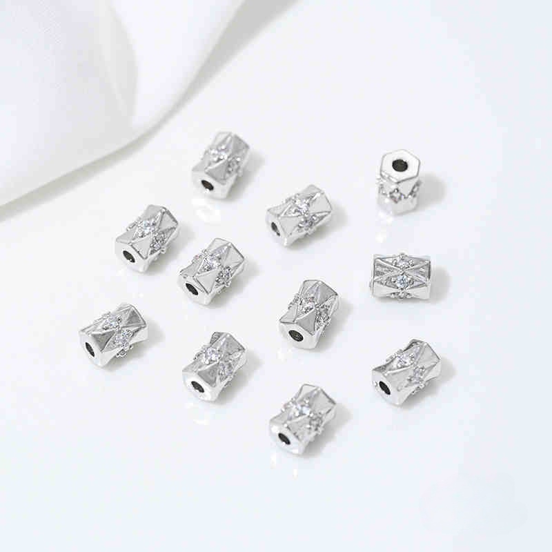 1# white K 7x 5mm hole 1.8mm