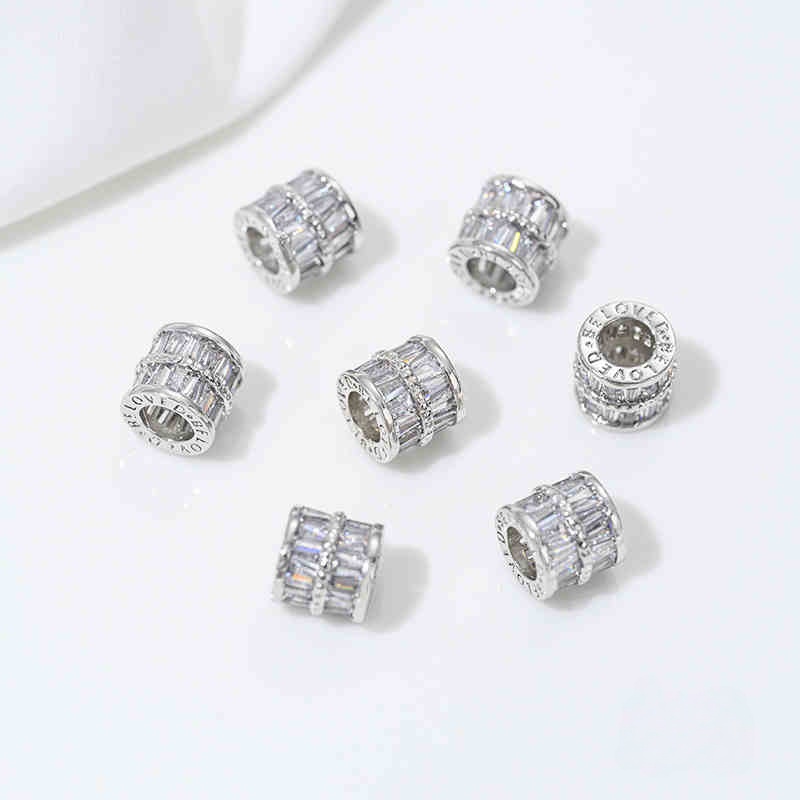 9# white K 7x 7.5mm hole 4mm