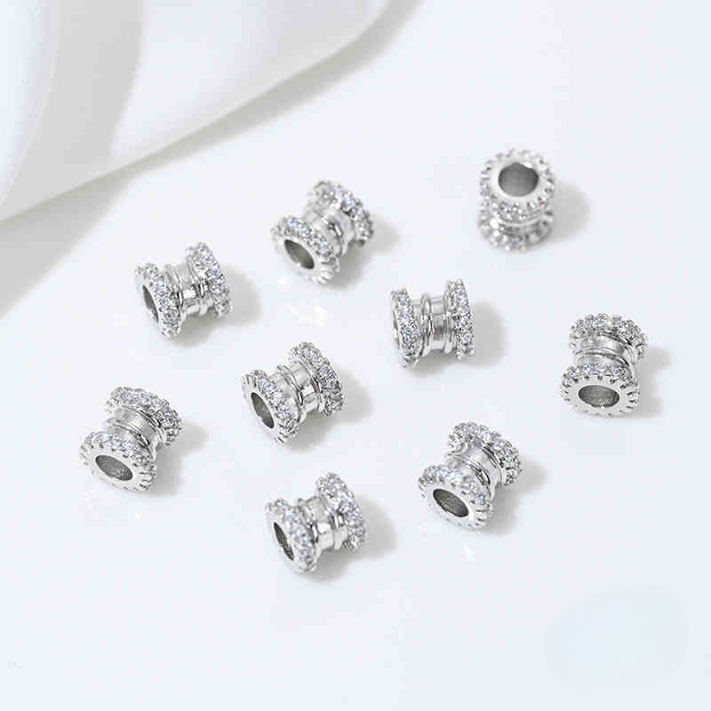 4:4# white K 7x 7mm hole 3.5mm