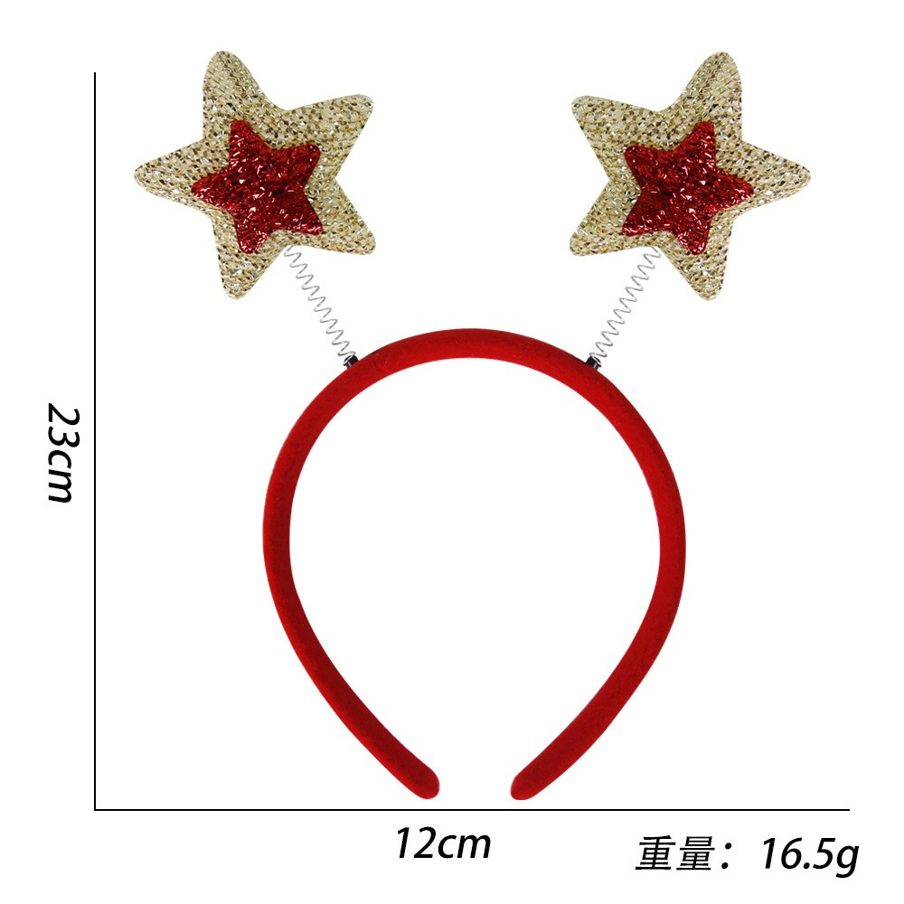 Red and gold five-pointed star