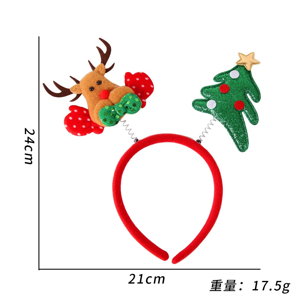 Christmas Elk   Christmas tree headband