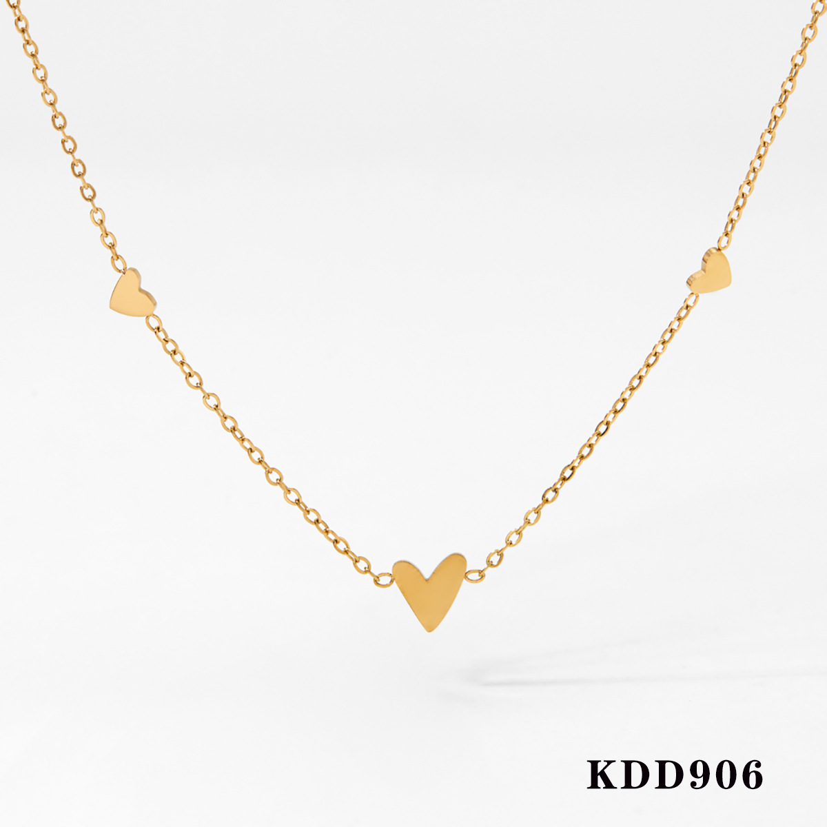 1:Gold necklace kdd1398