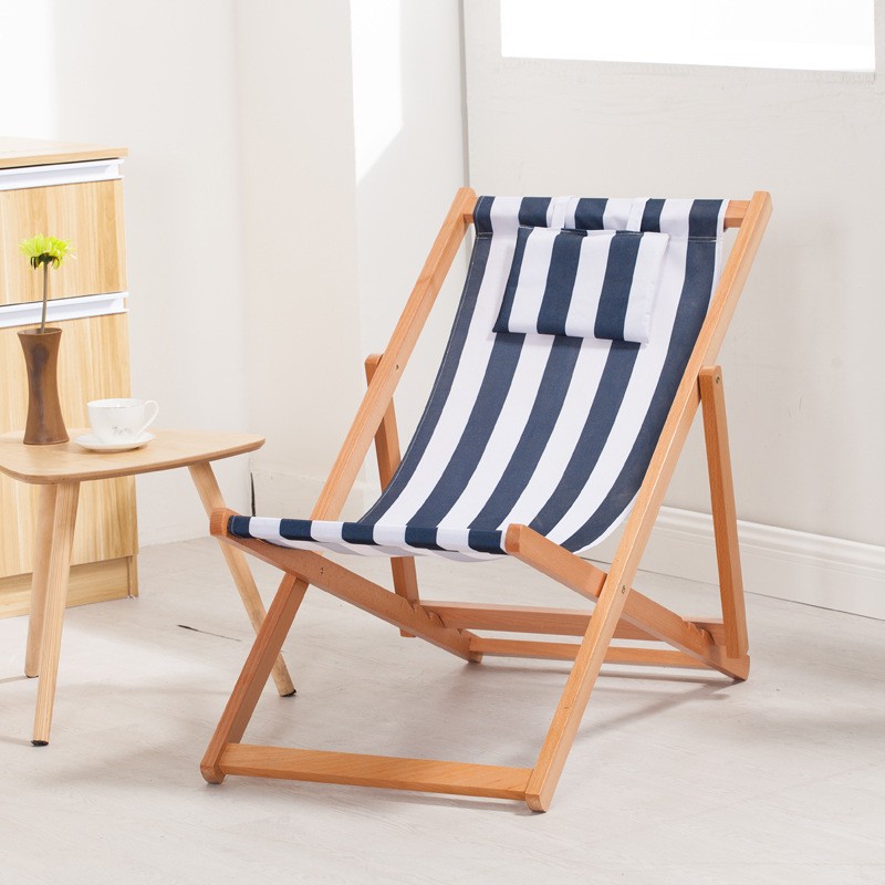 Beech blue and white strip without handrail