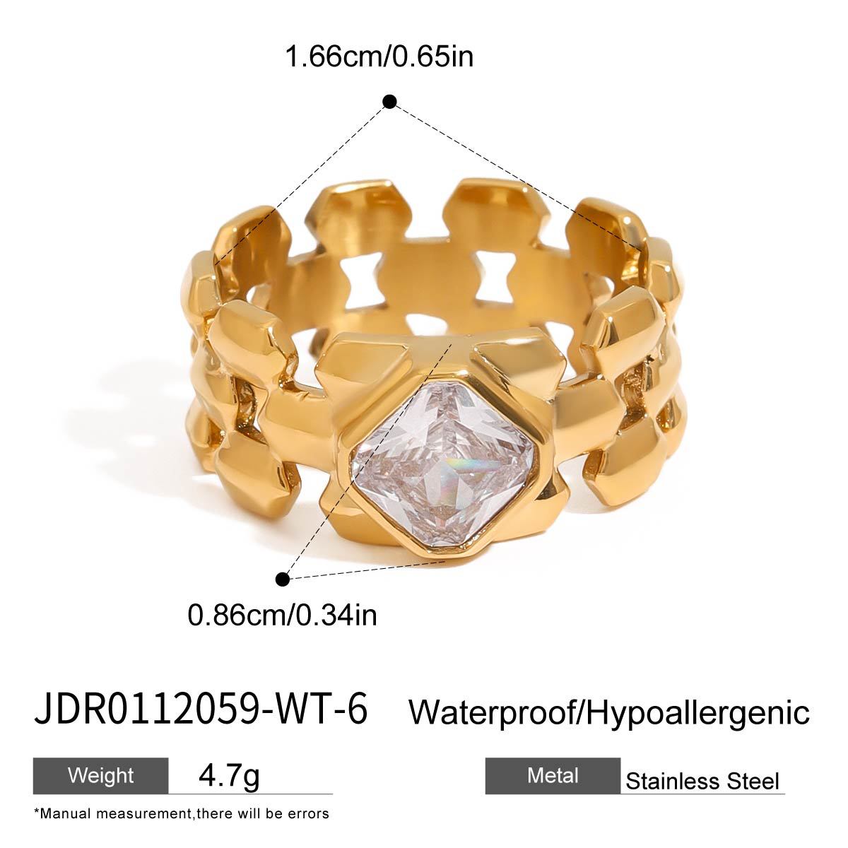 JDR0112059-WT US Size #6