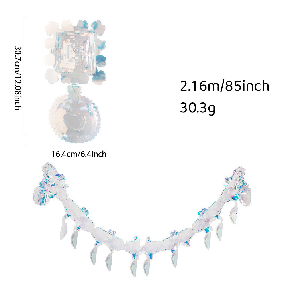 Apple pendant honeycomb latte art