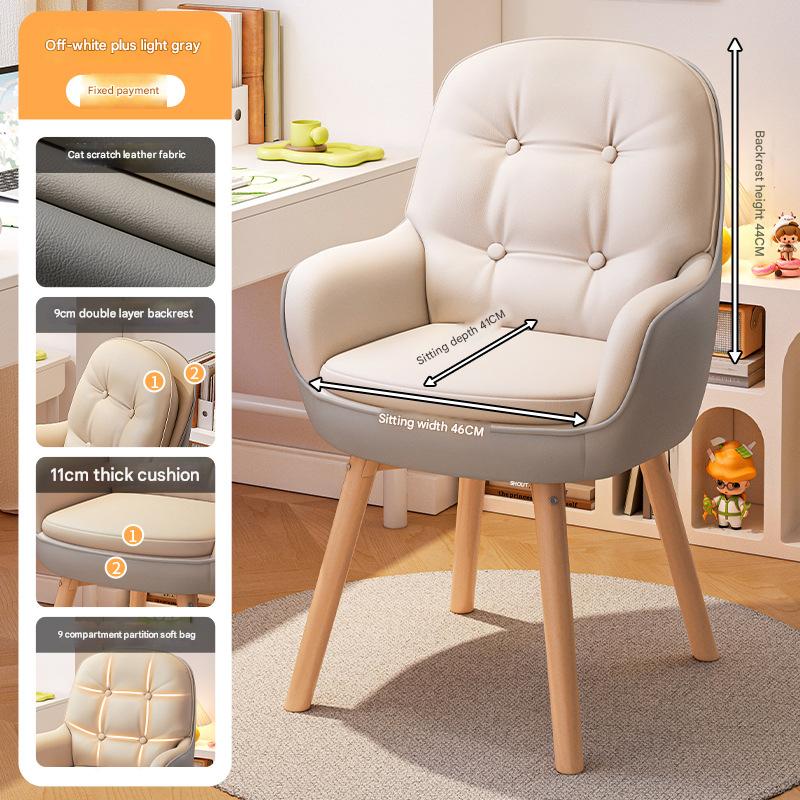 [extended size] off-white gray cat claw leather