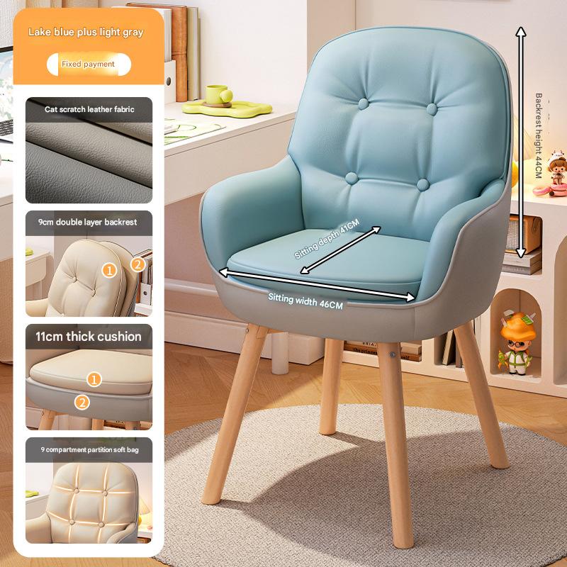 [extended style] blue and gray cat claw leather