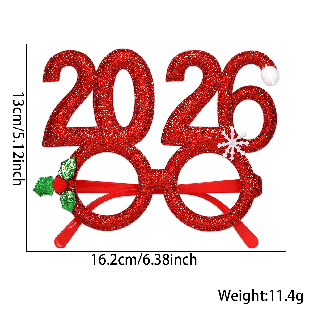 Berry red 2026 glasses