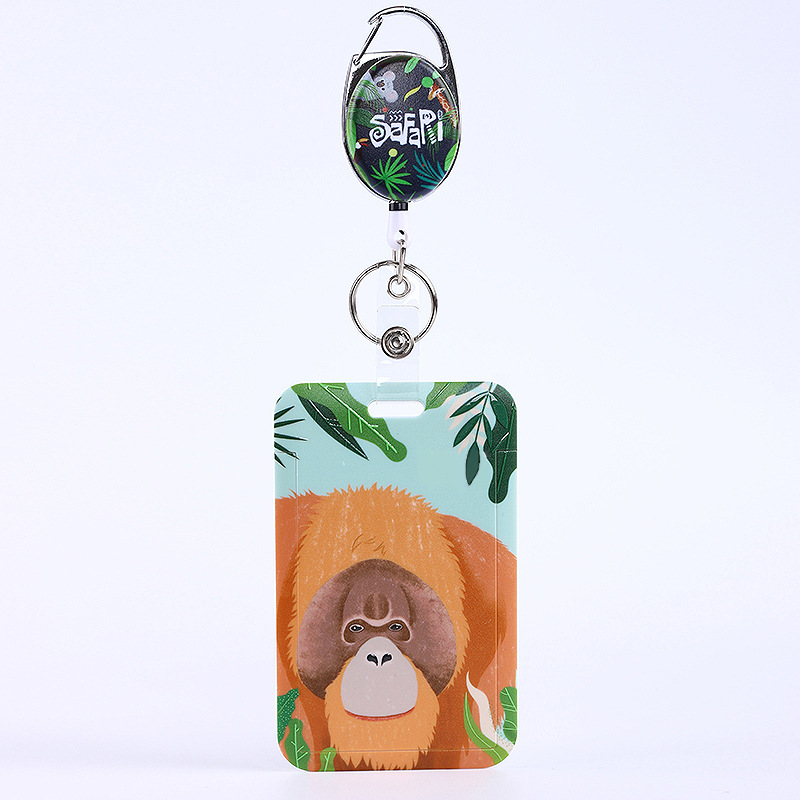12:Orangutan Zoo (telescopic deduction without lanyard)
