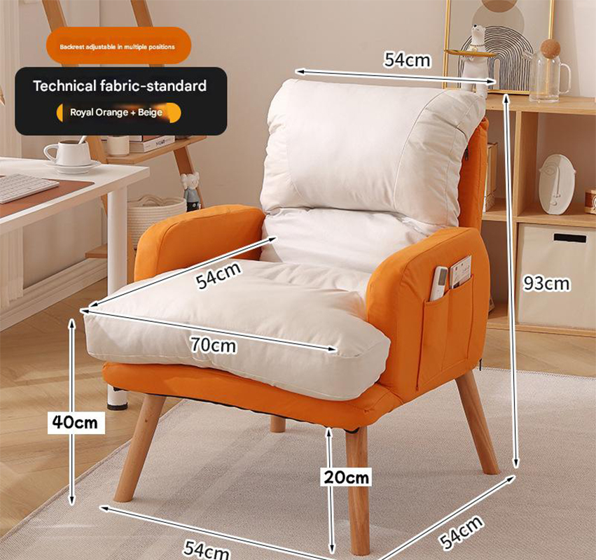 White   Orange Technology cloth standard