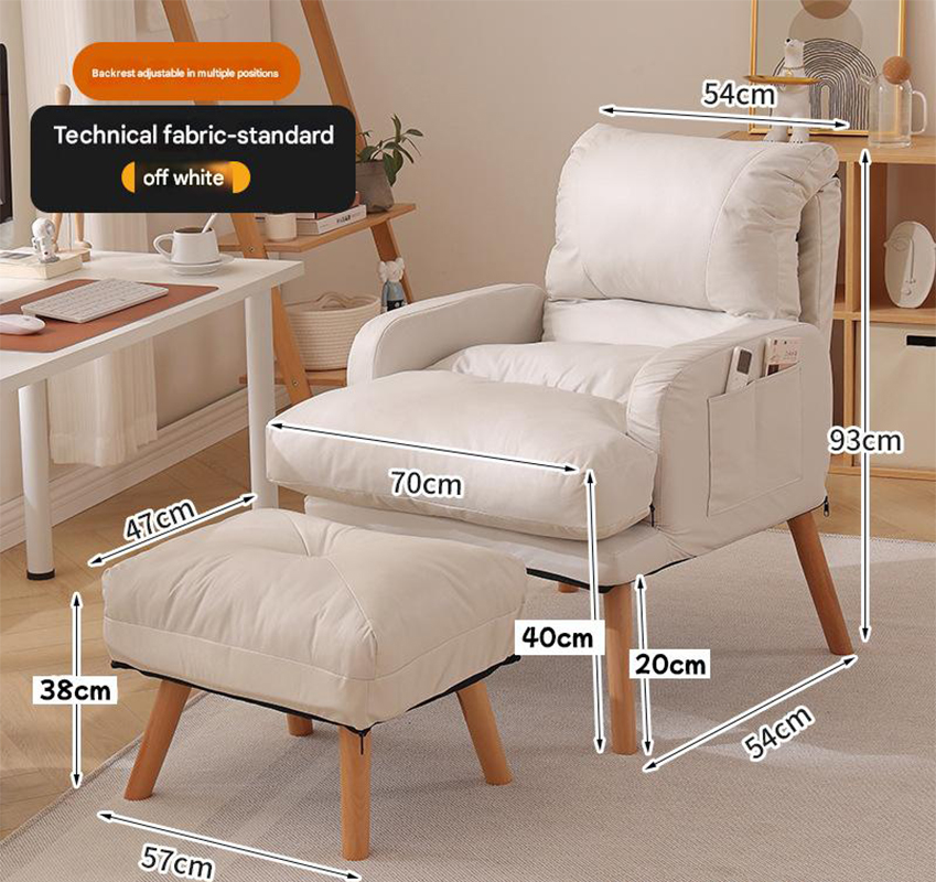 White technology cloth standard   pedal