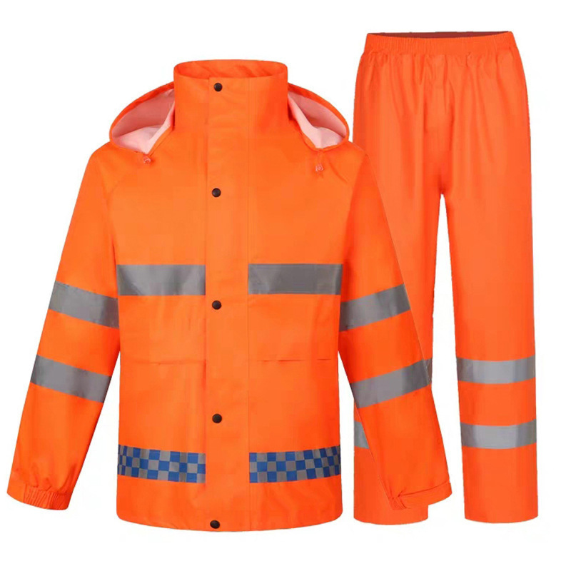 Double-layer-150D duty suit [Orange]]