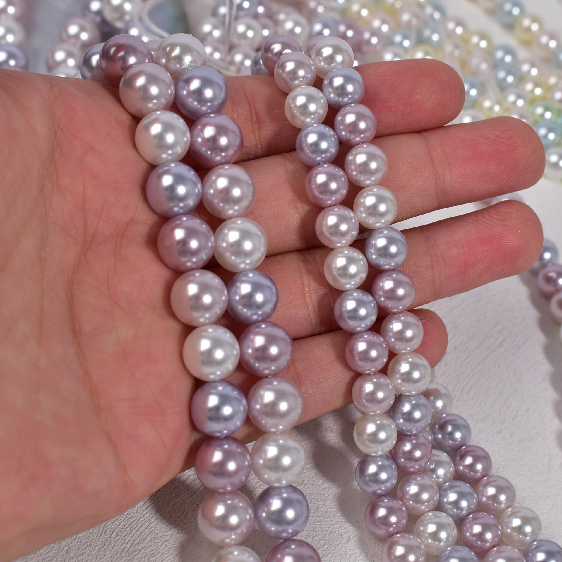 1:Purple mixed color