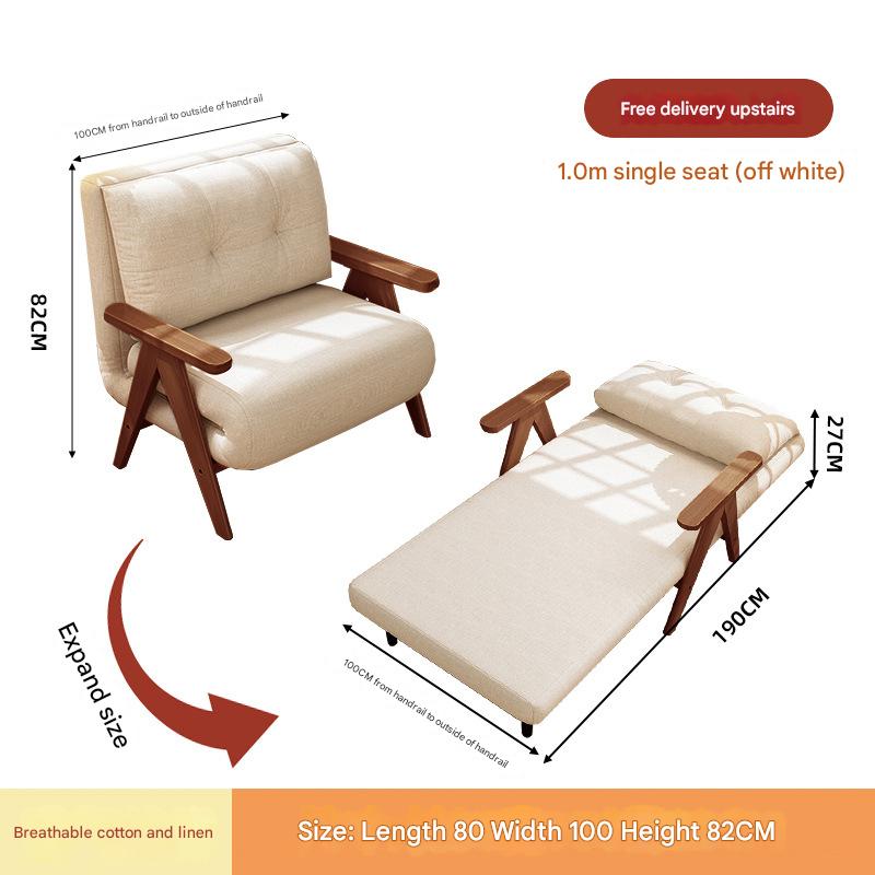100CM-breathable cotton-walnut color [upgrade]]
