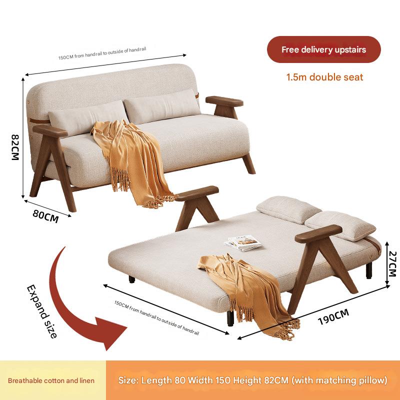 150CM-breathable cotton-walnut color