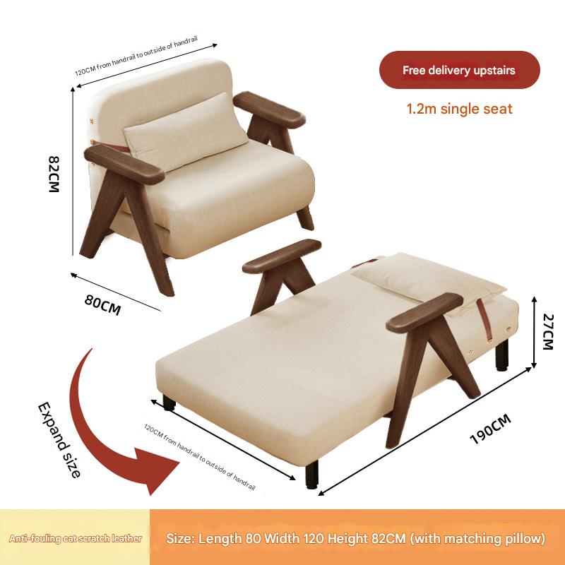 120CM-antifouling cat claw skin-walnut color