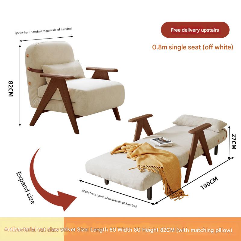 80CM-antibacterial cat claw velvet-walnut color