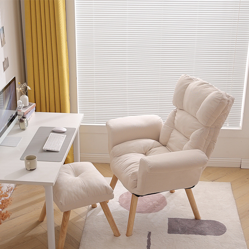 Off-White   pedal-solid wood feet (cotton and linen)