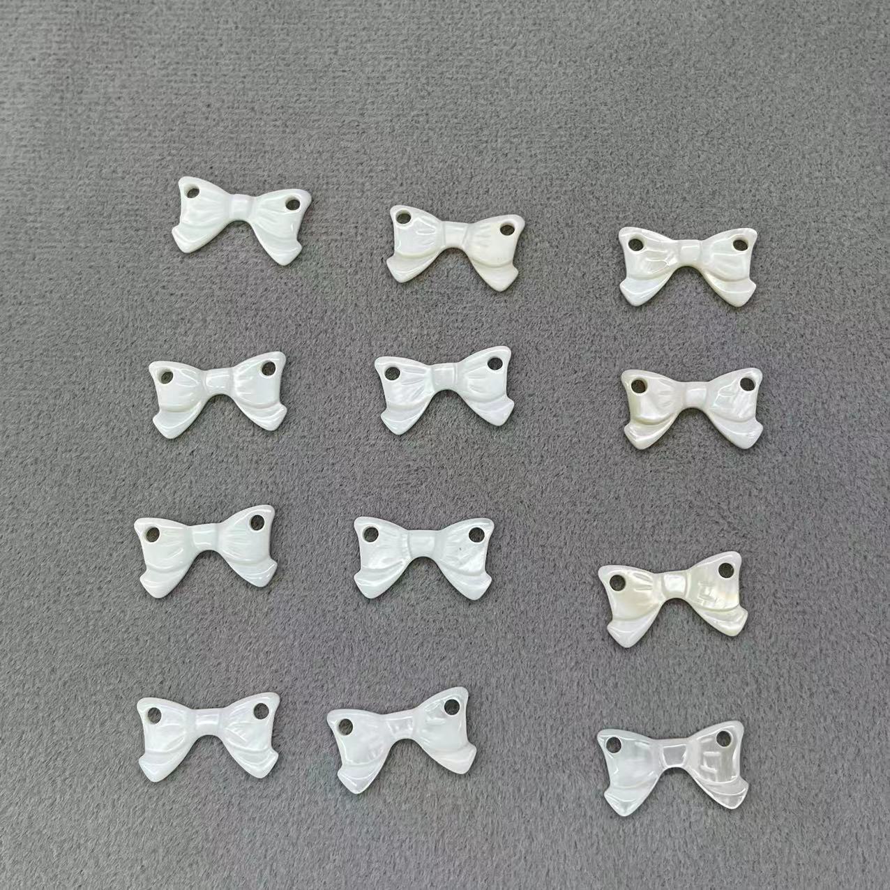 Freshwater shell bow 10*18MM