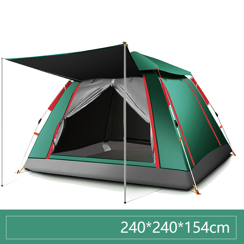 5-8 peopLe fuLLy automatic vinyL dark green [0023L]