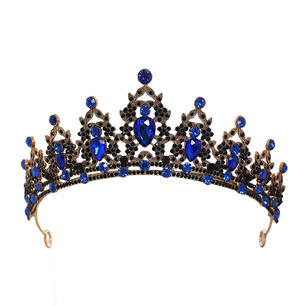 Black background   Blue