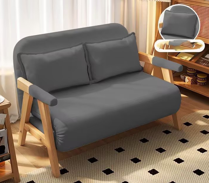 Double wider model [150cm wide] dark gray