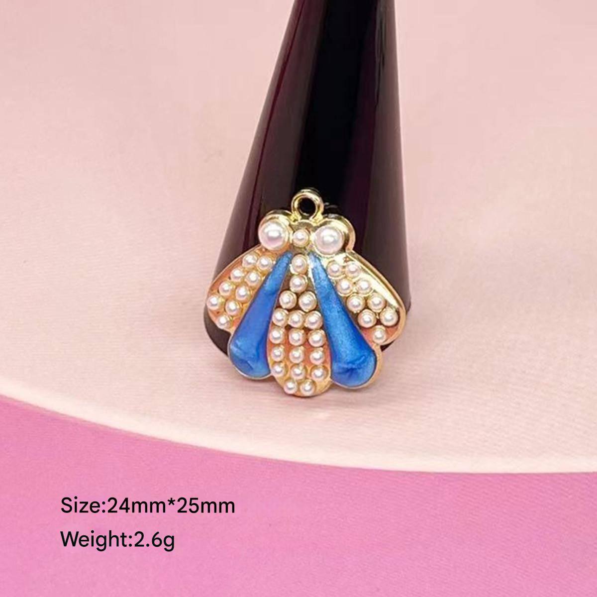 #8 shells (royal blue)