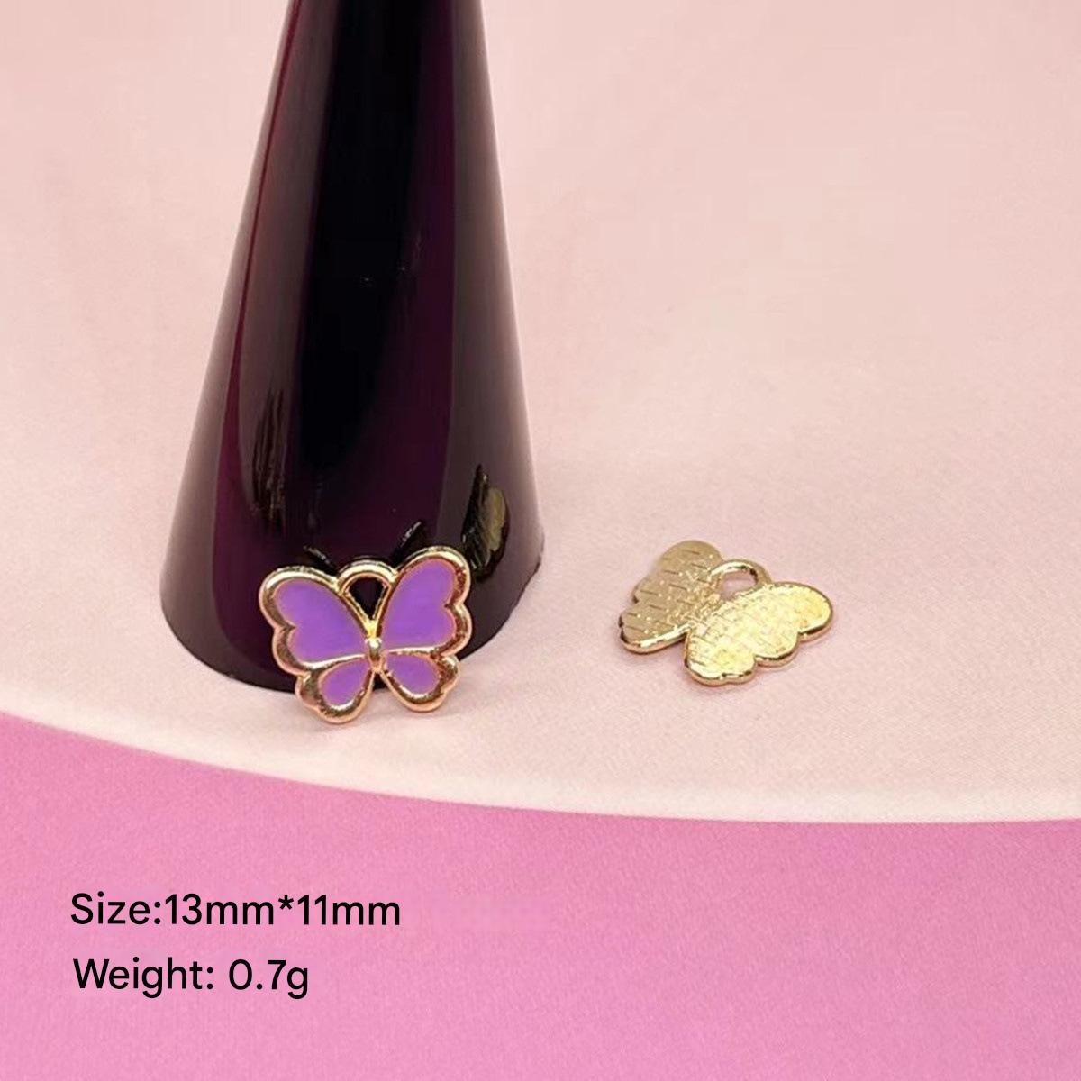 5:#5 purple butterflies