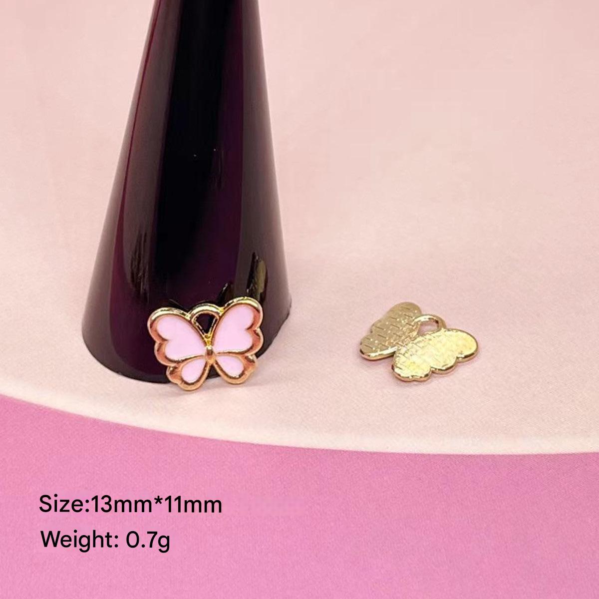 8:#8 pink butterflies