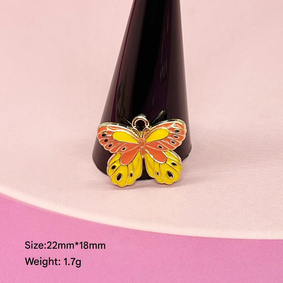 #14 yellow butterfly (three-dimensional)