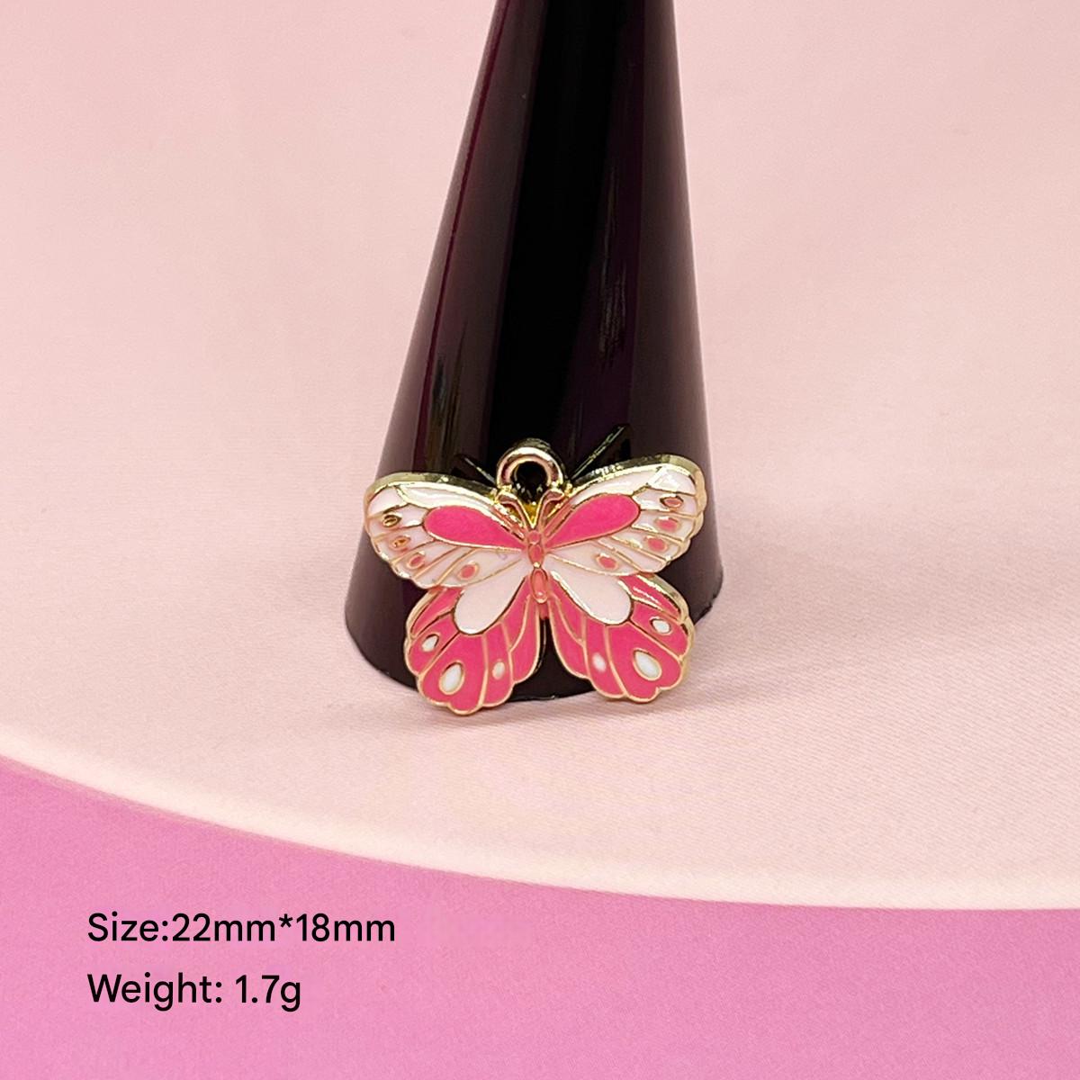 #12 pink butterflies (three-dimensional)