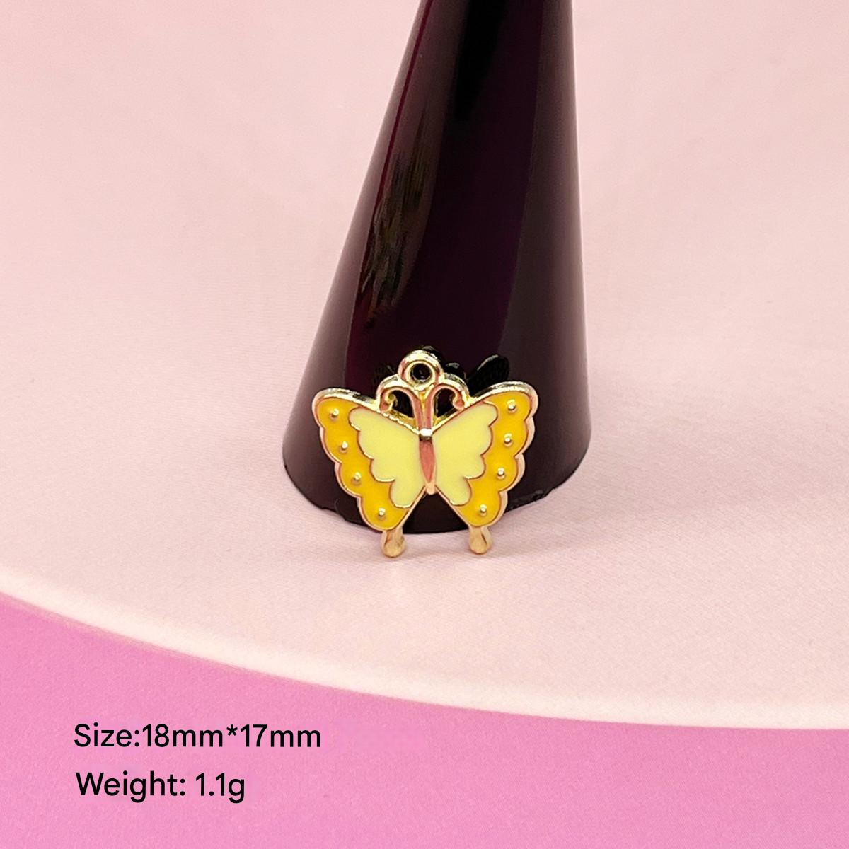 4:# 4 double yellow butterflies