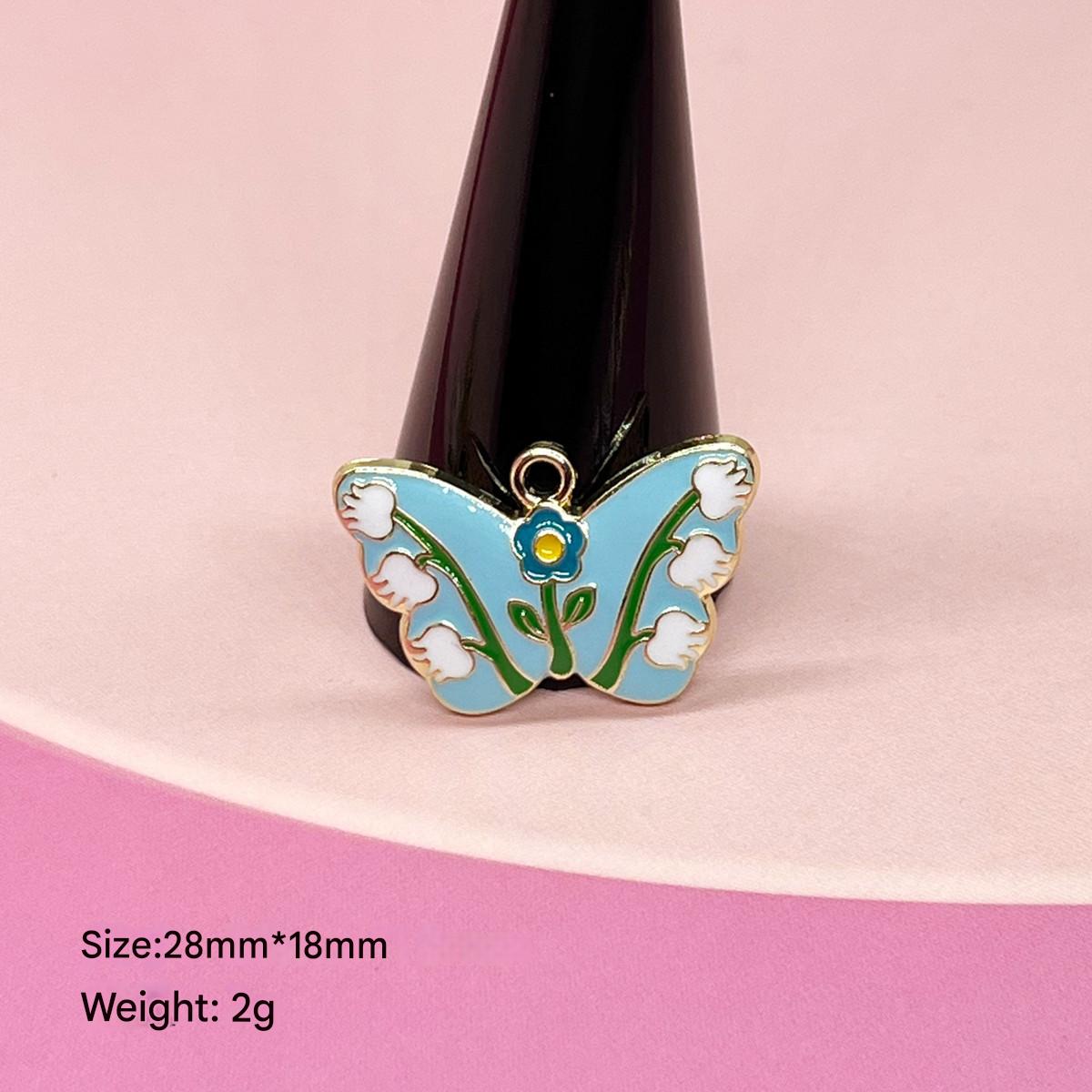 18:#18 blue butterflies (flower)