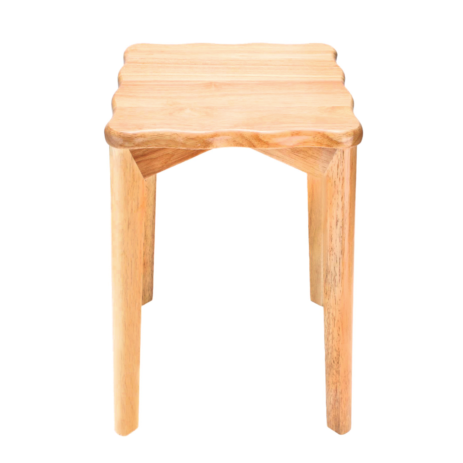 Plum stool original wood color