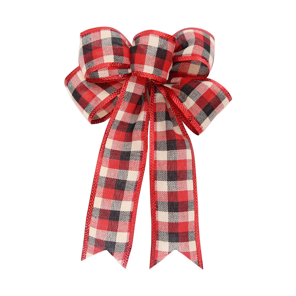 Red Stripe Bow