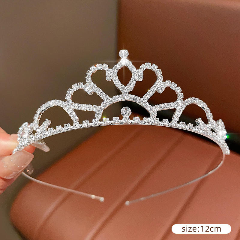 5# Rhinestone Crown Hairband