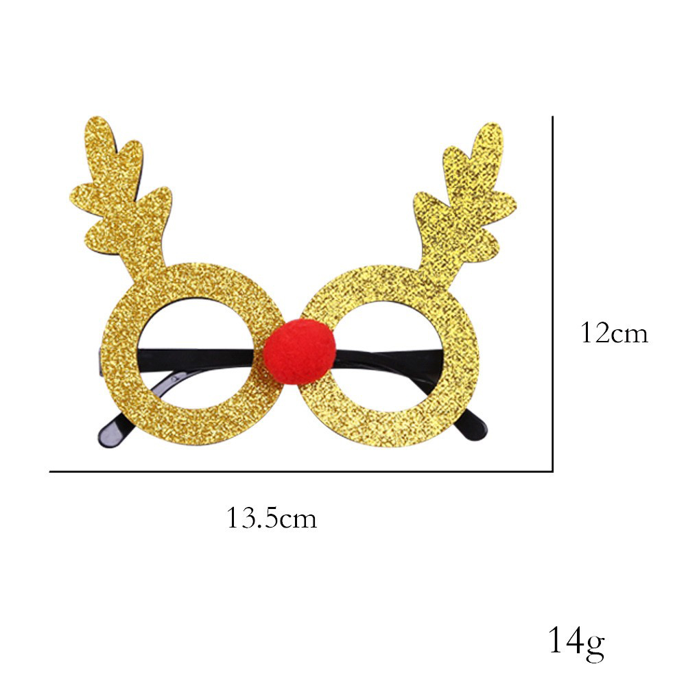 Antler Glasses Gold