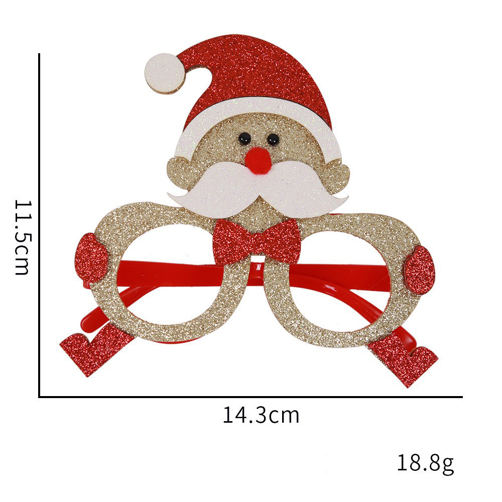 Santa Claus green eyes