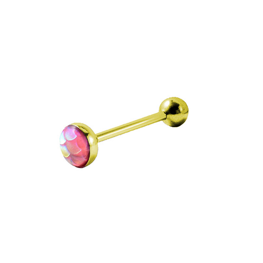 13:Gold Rod-Pink