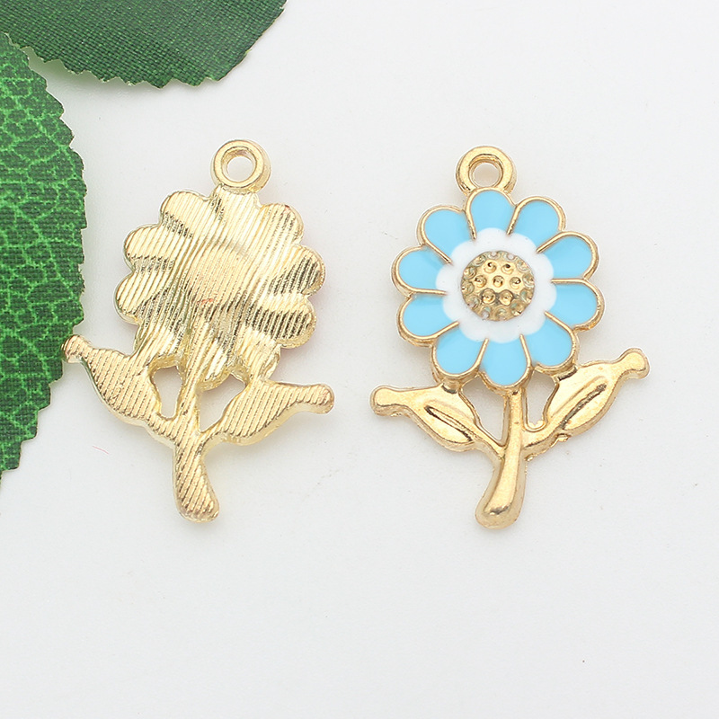 8:# 8 blue sunflowers