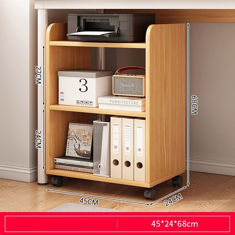 (Rural oak) Double layer 45*24*68cm