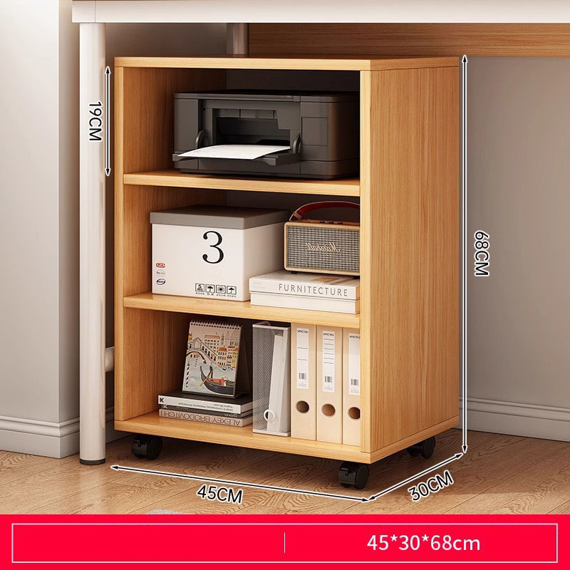 (Rural oak) Three layers 45*30*68cm