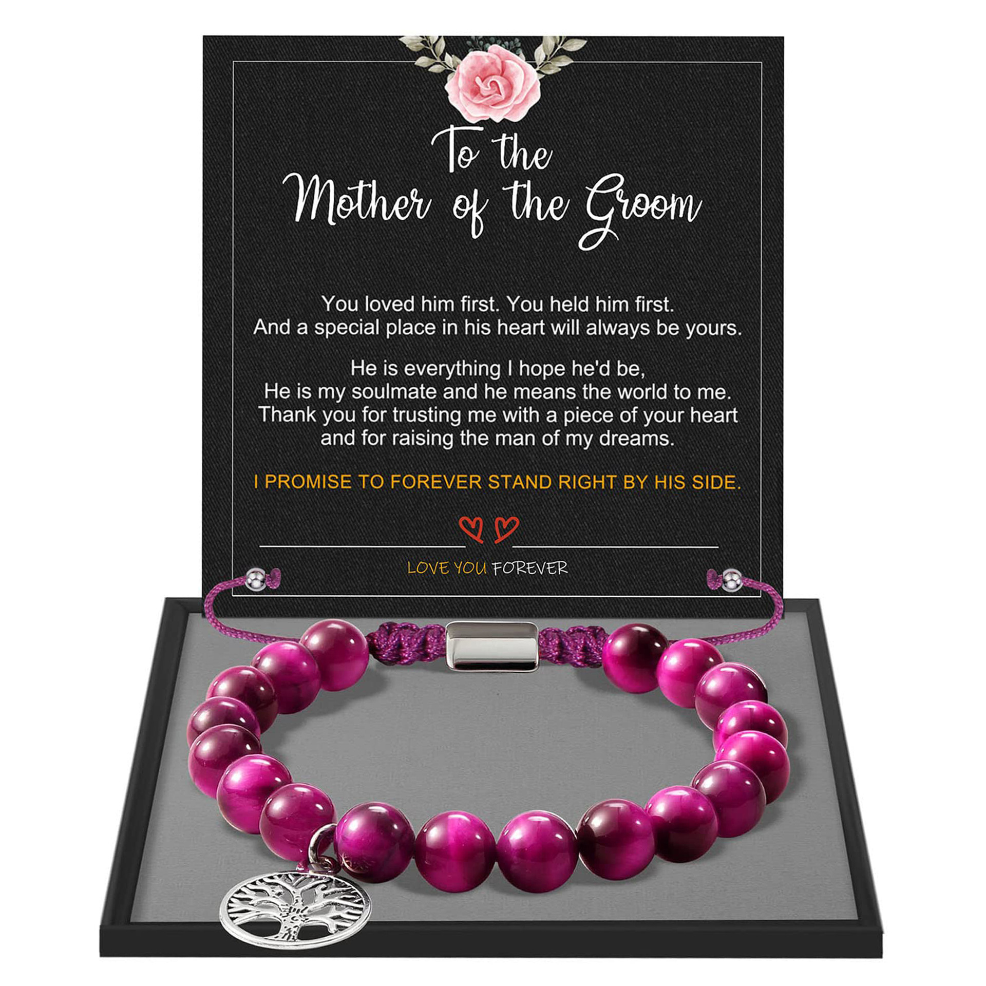 mother tree of life rose red tiger eyes