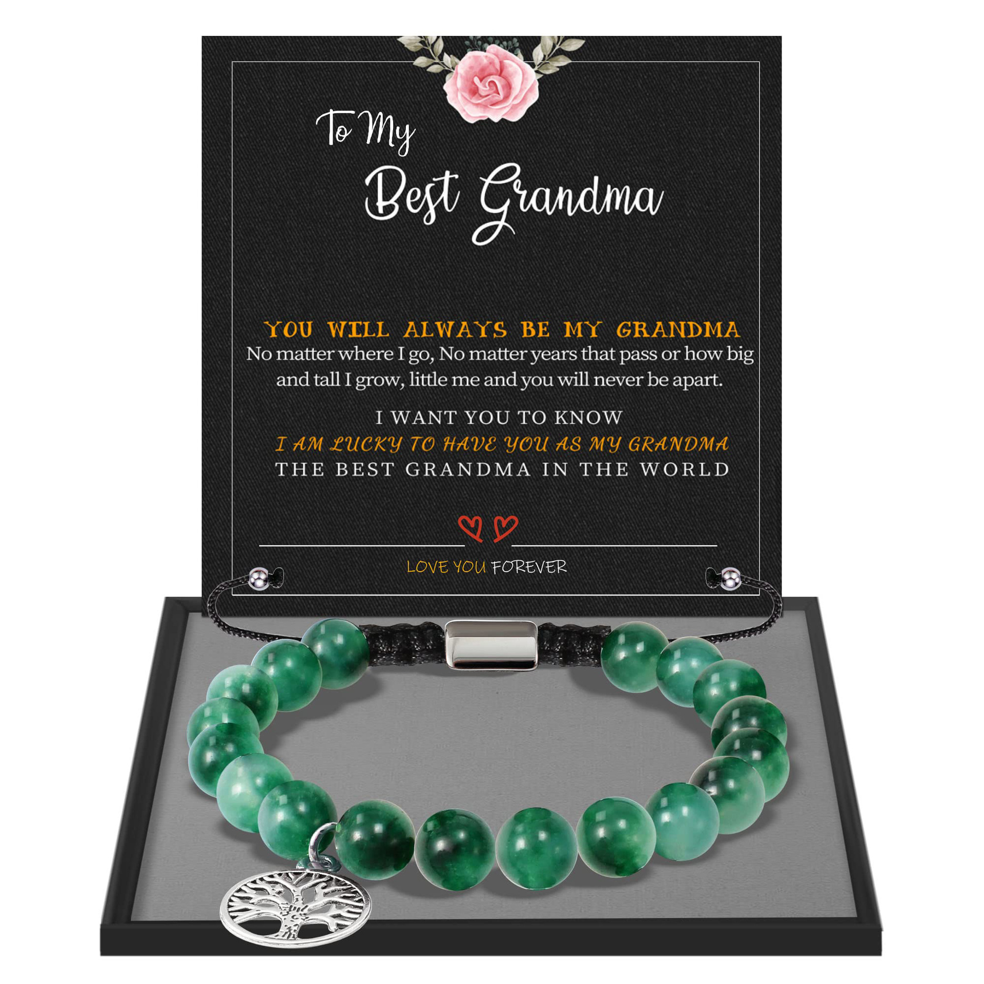grandma   tree of life   green aventurine